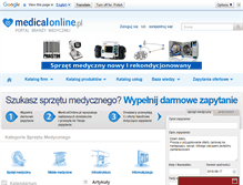Tablet Screenshot of medicalonline.pl