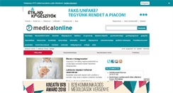 Desktop Screenshot of medicalonline.hu